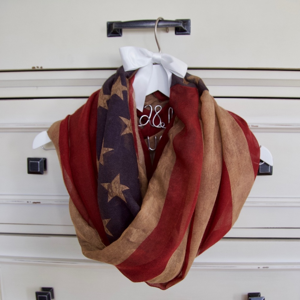 Patriotic Infinity Scarf